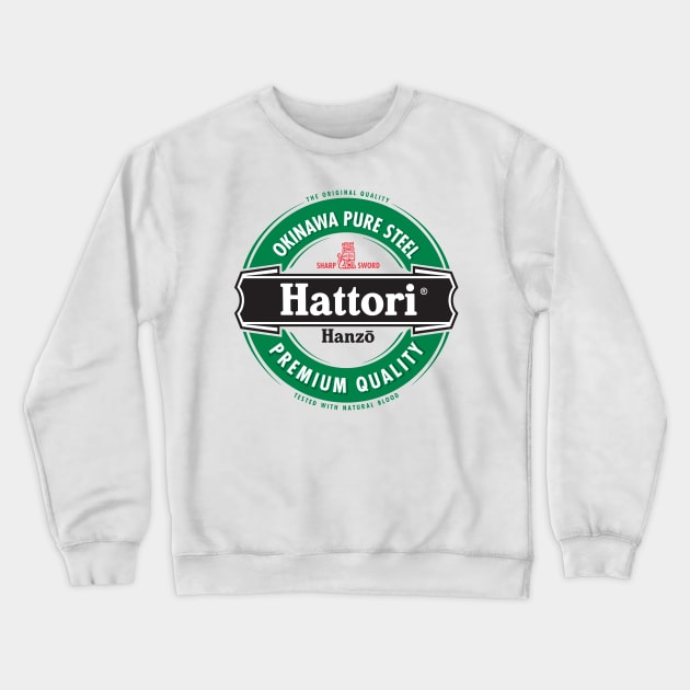 Hattori Hanzo Premium Quality Crewneck Sweatshirt by Yellowkoong